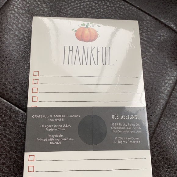 New Rae Dunn notepad set - Picture 2 of 2